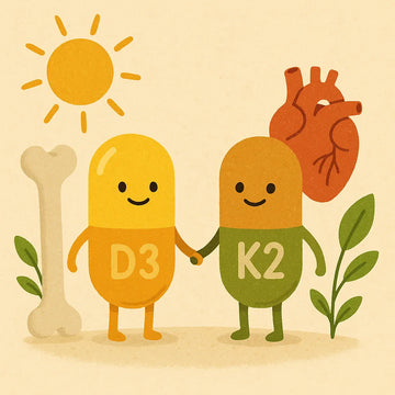 Vitamin D3 and K2: The Dynamic Duo for Stronger Bones, Better Heart Health & More